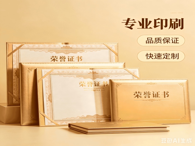 本地证书证件印刷服务：专业品质与高效交付的完美结合